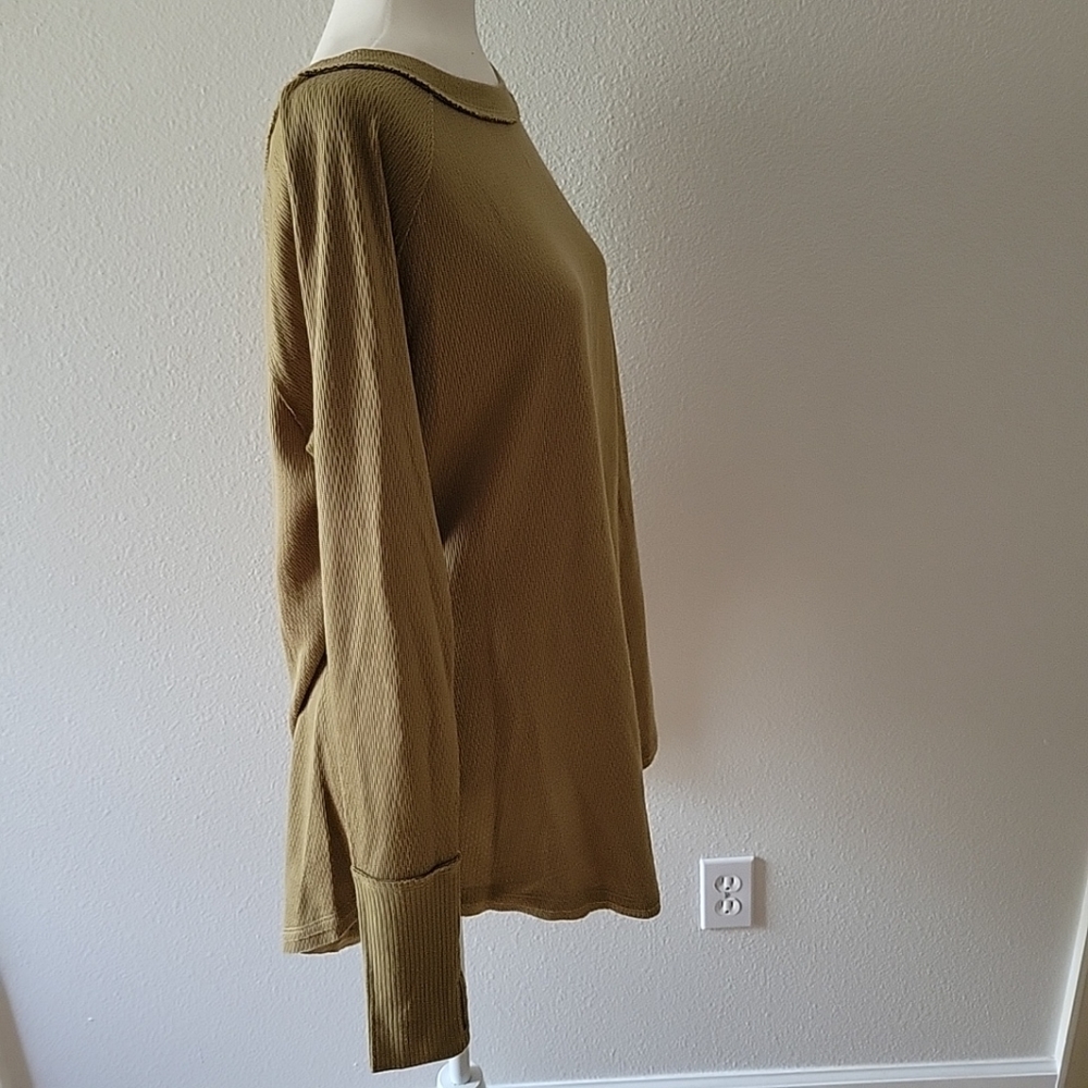 FREE PEOPLE SNOWY SUNSTONE THERMAL Sz Medium - Picture 7 of 13